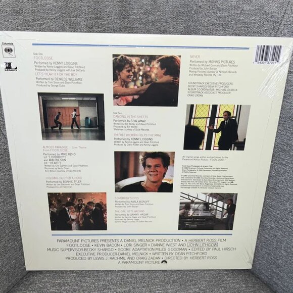 Footloose Soundtrack LP ~ Exclusive Colored Vinyl (Lavender) ~ New/Sealed! - Picture 2 of 2